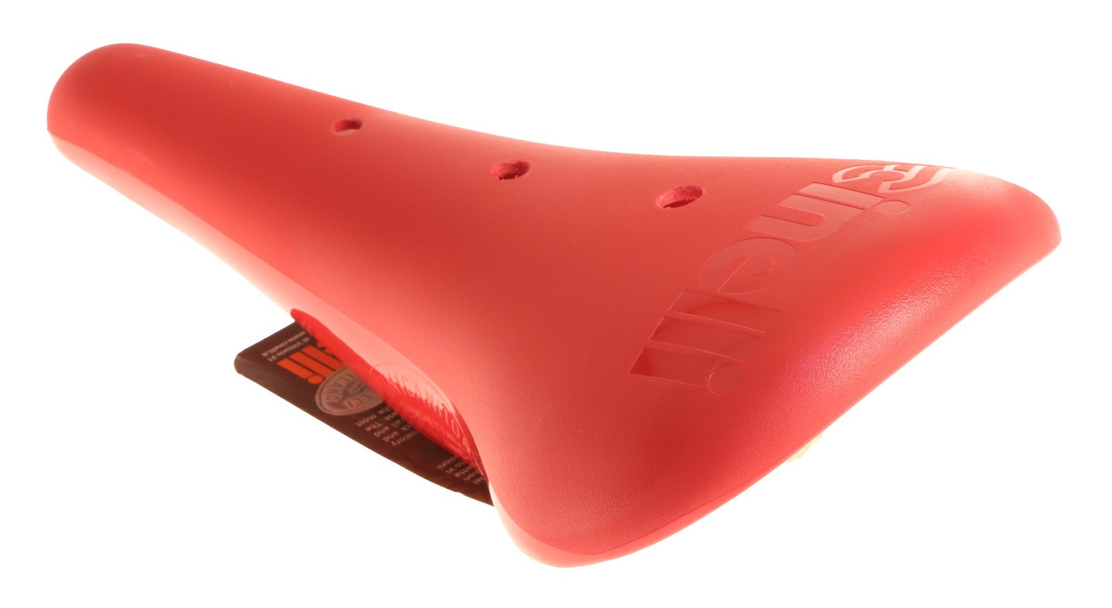 Cinelli Unicanitor Saddle Steel Rails Hard Plastic Shell Red 2012 NEW NOS