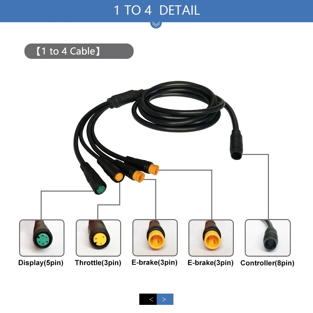 KT Controller 36V 48V 15A 250W 350W Waterproof E-bike Controller with Display