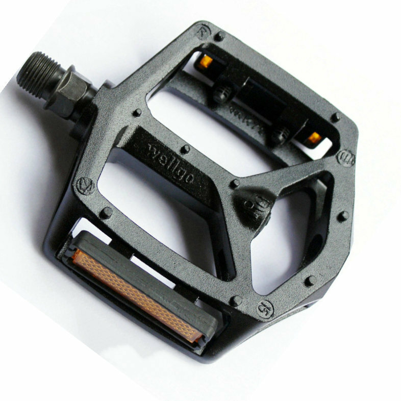 Wellgo B249 Cycling Pedal Aluminum Alloy Lightweight black DU Bearing Pedals MTB