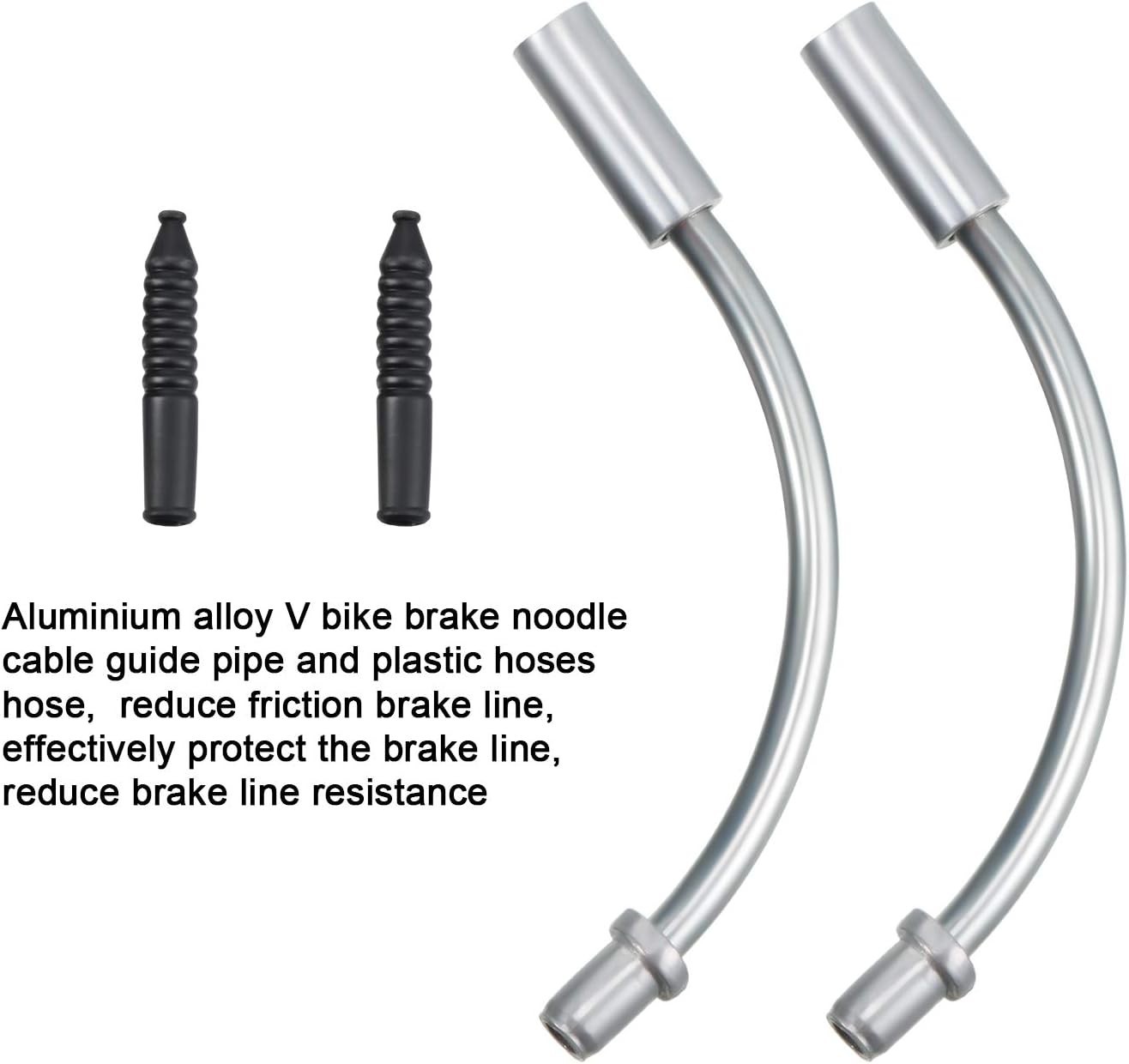 Universal Bicycle Brake & Noodle Cable Housing Kit for Mountain & Road Bikes