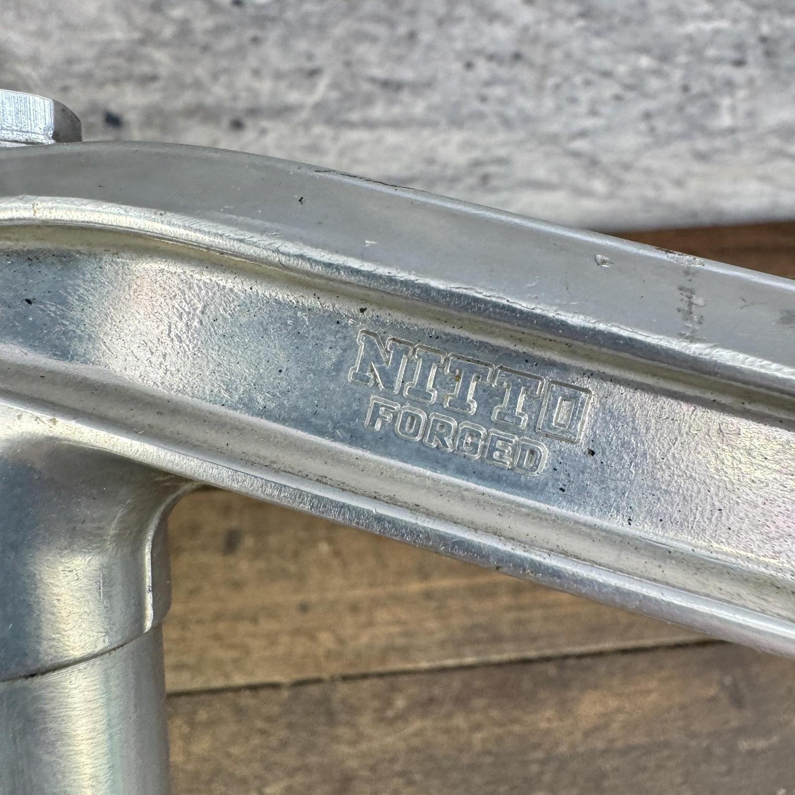 Vintage Nitto Forged Quill Stem 25.4 Clamp I-Beam Alloy Japan 70s Road Bike