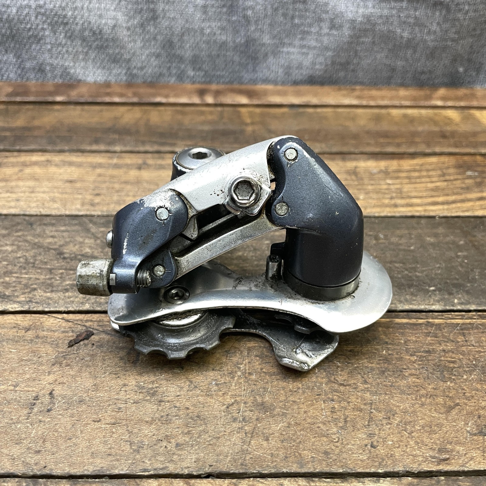 Vintage SunTour GPX Rear Derailleur Short Cage Hanger Silver Japan Road 220g