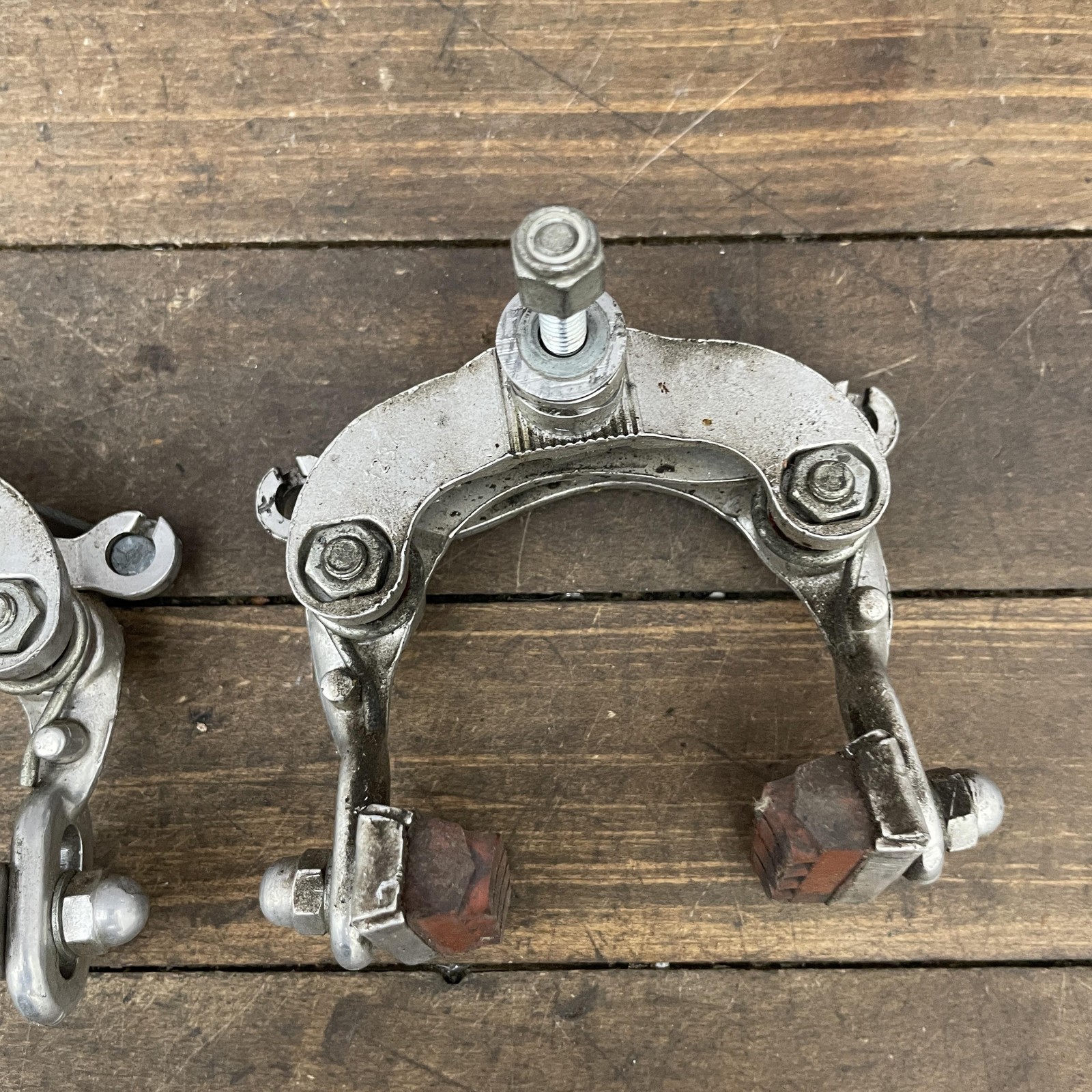 Vintage Weinmann Vainqueur 999 610 Center Pull Brake Calipers Set Pair Road Bike