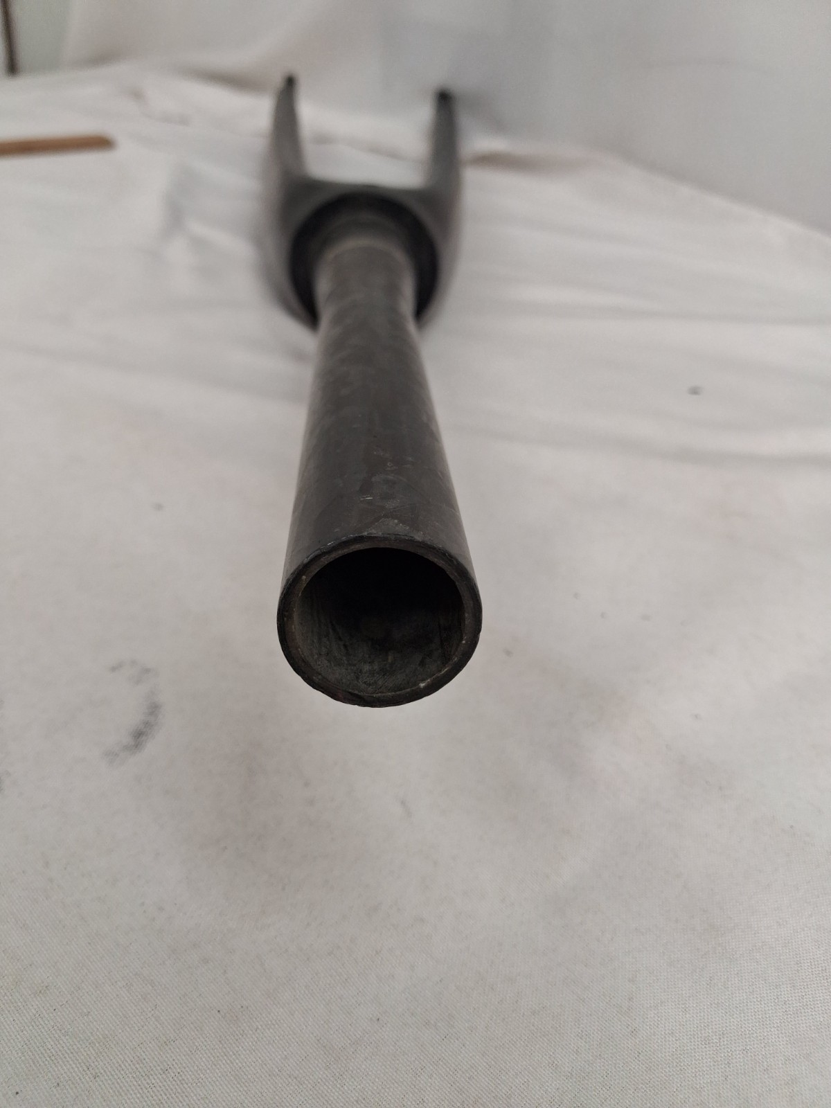 Black Carbon Fiber/Aluminum Bicycle Fork 300mm