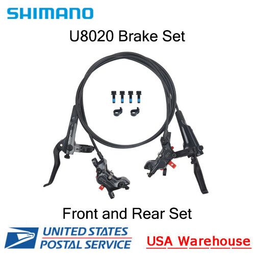 SHIMANO CUES BL-U8000 BR-U8020 4 Piston Hydraulic Disc Brake Set