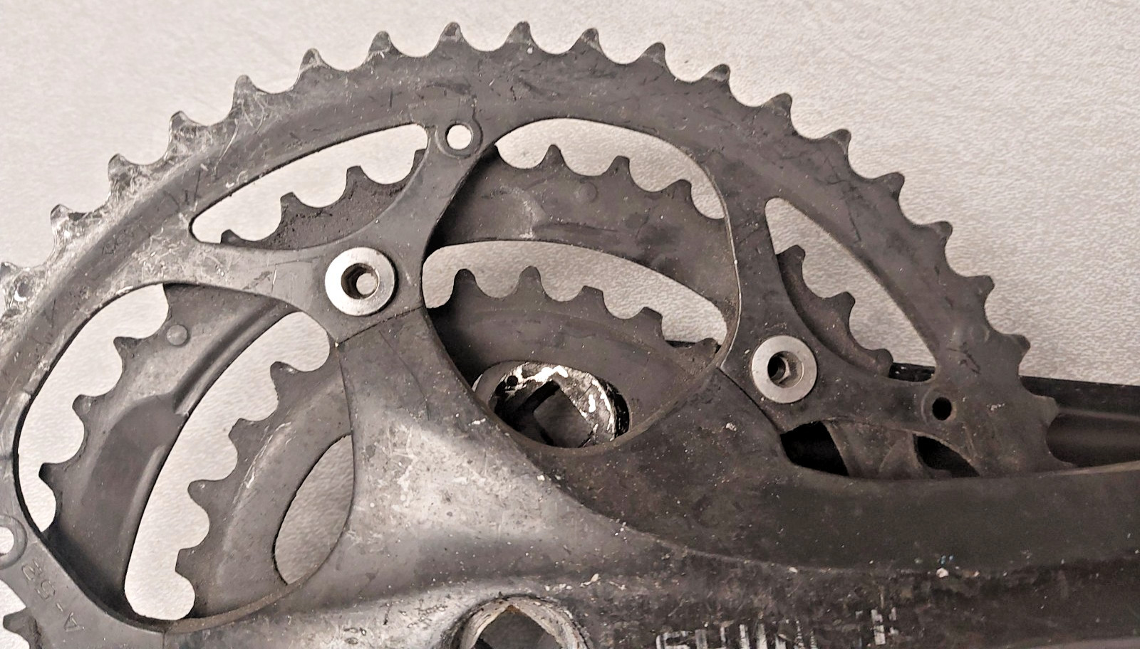 Shimano FC-2308 Triple Crankset 175mm 52/42/32t BCD130/74 MTB Hybrid USA Shipper