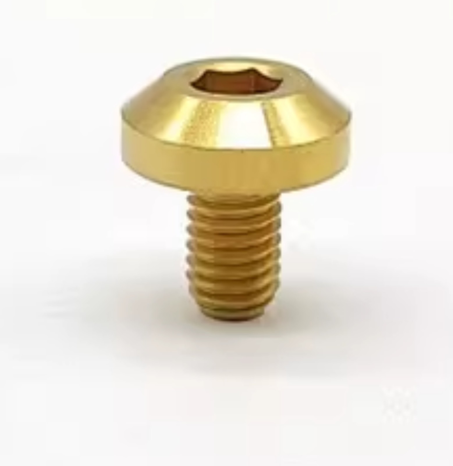 4x M6 X 12/15/20/25/30mm Motorcycle Disc Brake Disc Titanium Screw Umbrella Head