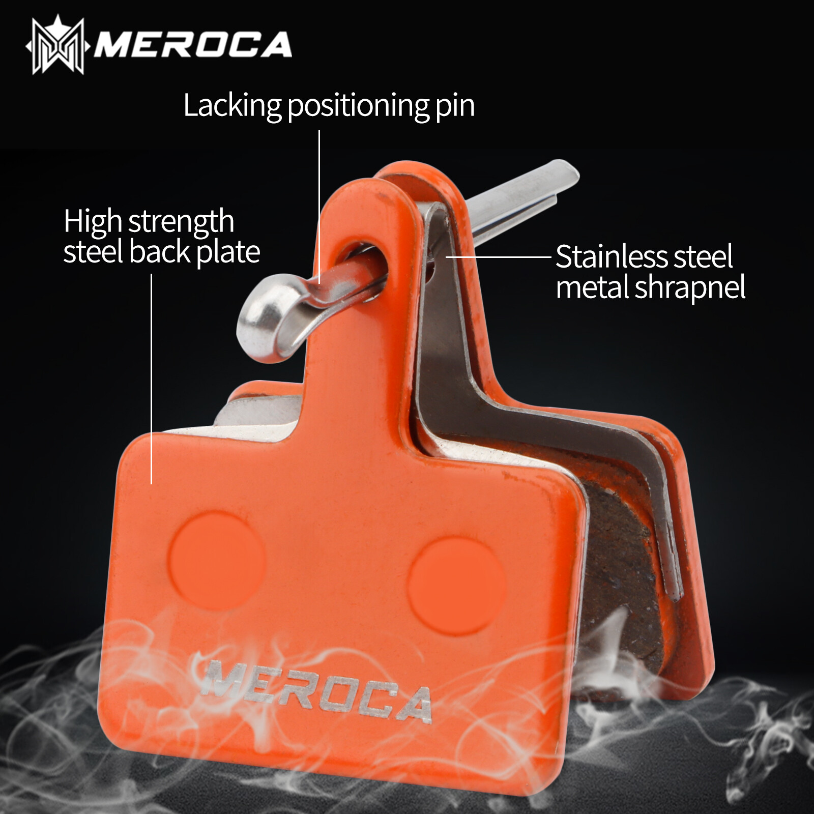 4 Pair Mountain Bike Disc Brake Pads Bicycle Resin Pad For Shimano SRAM Hayes