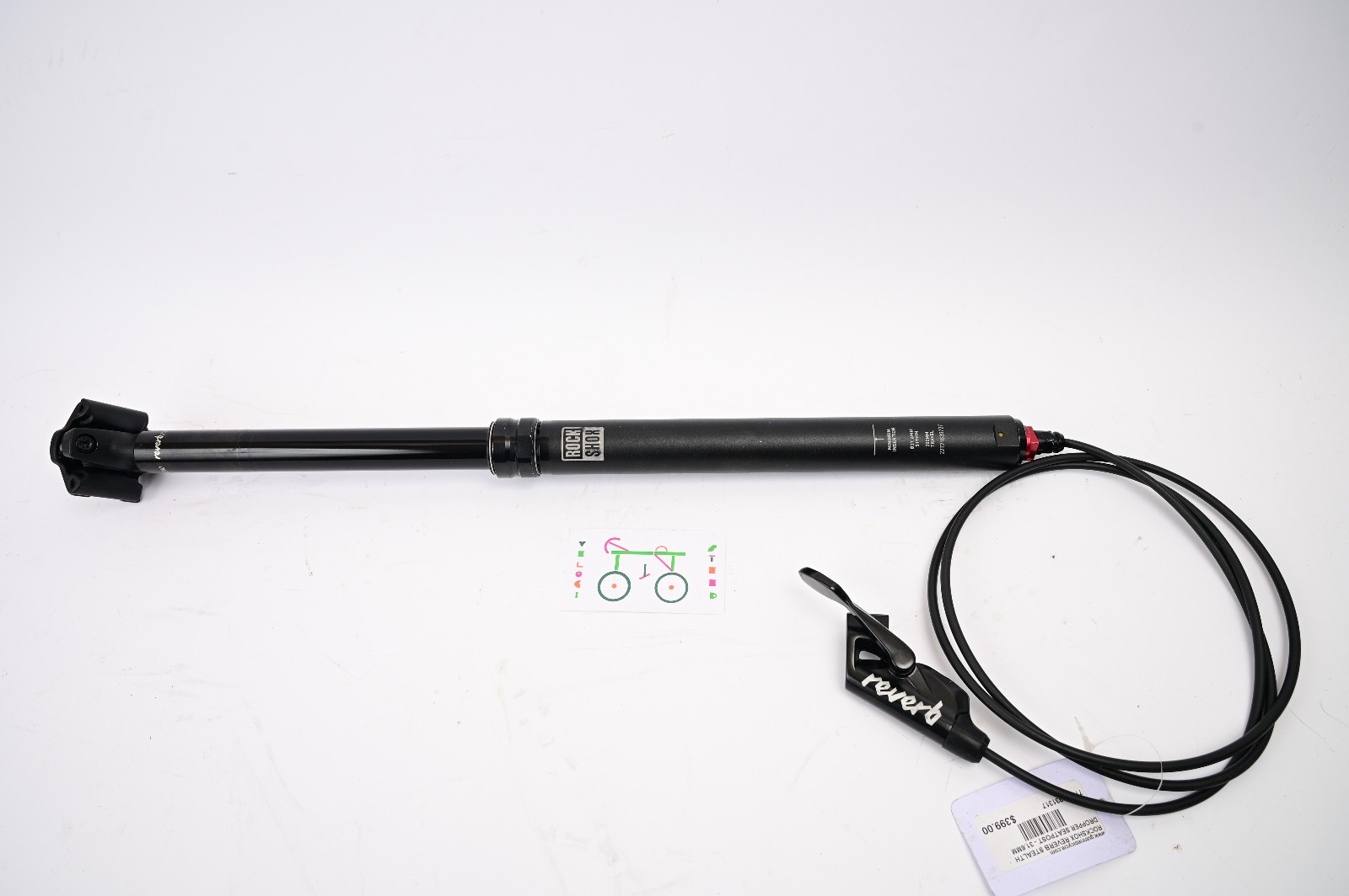 RockShox Reverb Stealth Dropper Seatpost, 31.6mm, 200mm Travel MTB Seat Post