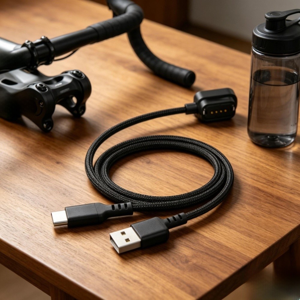 For Di2 EW EC300 12-Speed Charging Adapter with 2m Length and Dual USB