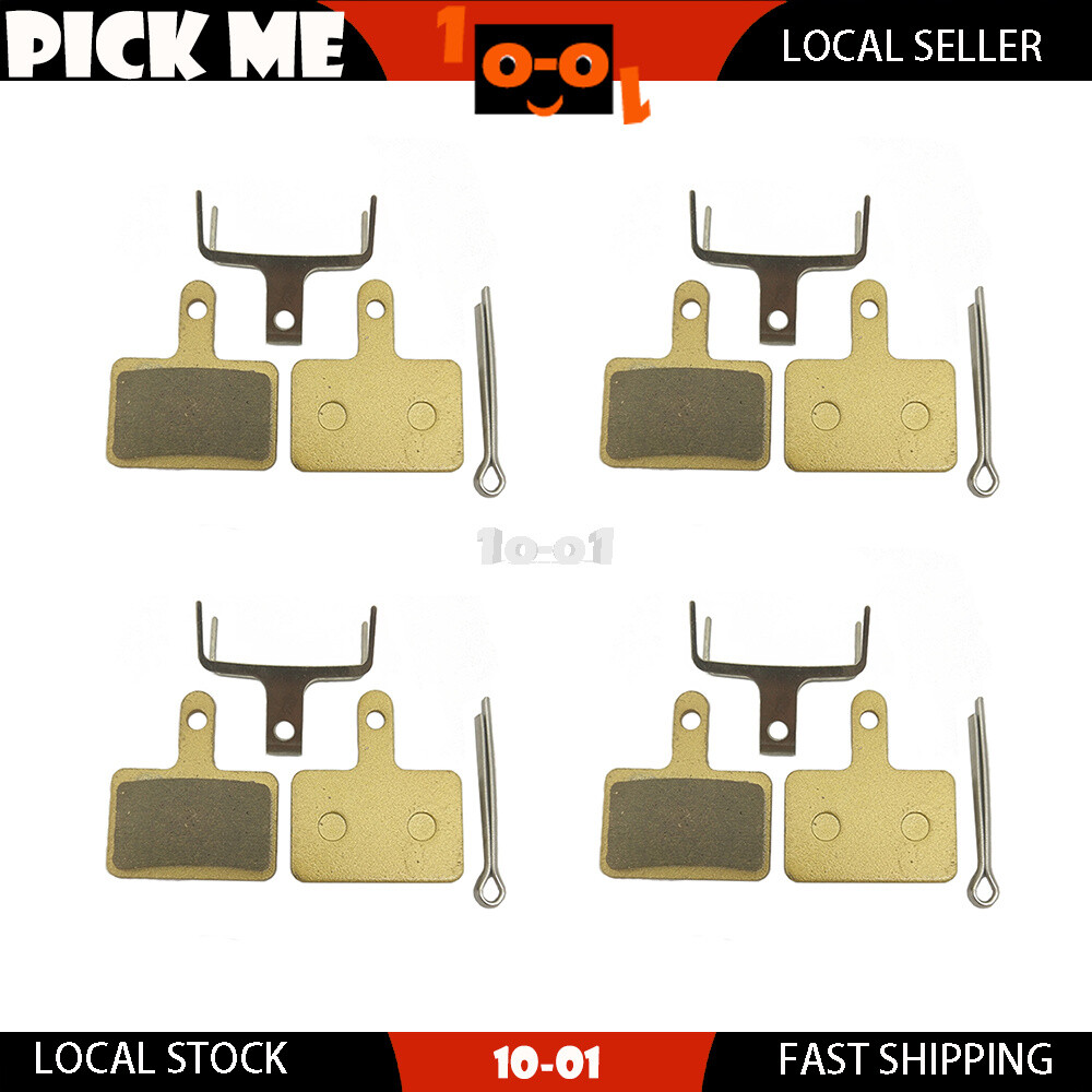 4 Pairs Full Metal Bicycle bike Disc Brake Pads For TEKTRO HD-E350 E-Bike