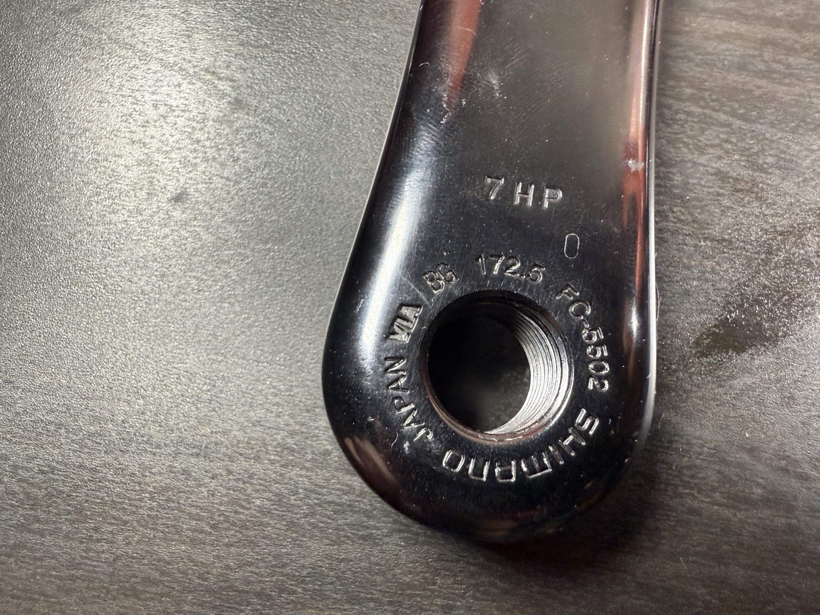 Shimano 105 Crank Set Double 172.5 FC-5502 Octalink Spline 53-39 Tooth #17