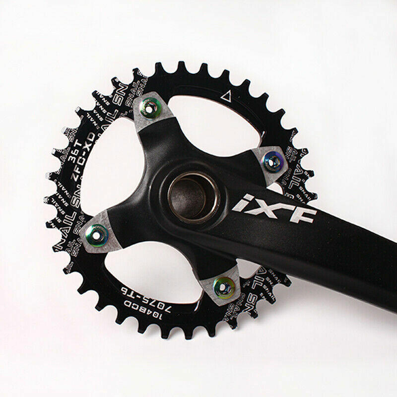 4/5X Steel Bike Chainring Bolts 6.5 Single 8.5 Double Triple Speed Nut Screw MTB