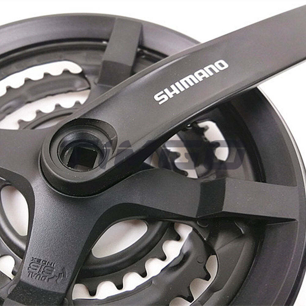 Shimano Tourney FC-TY301 3×6/7 Speed Crankset Square Taper 42/48T BB-UN101 TY501