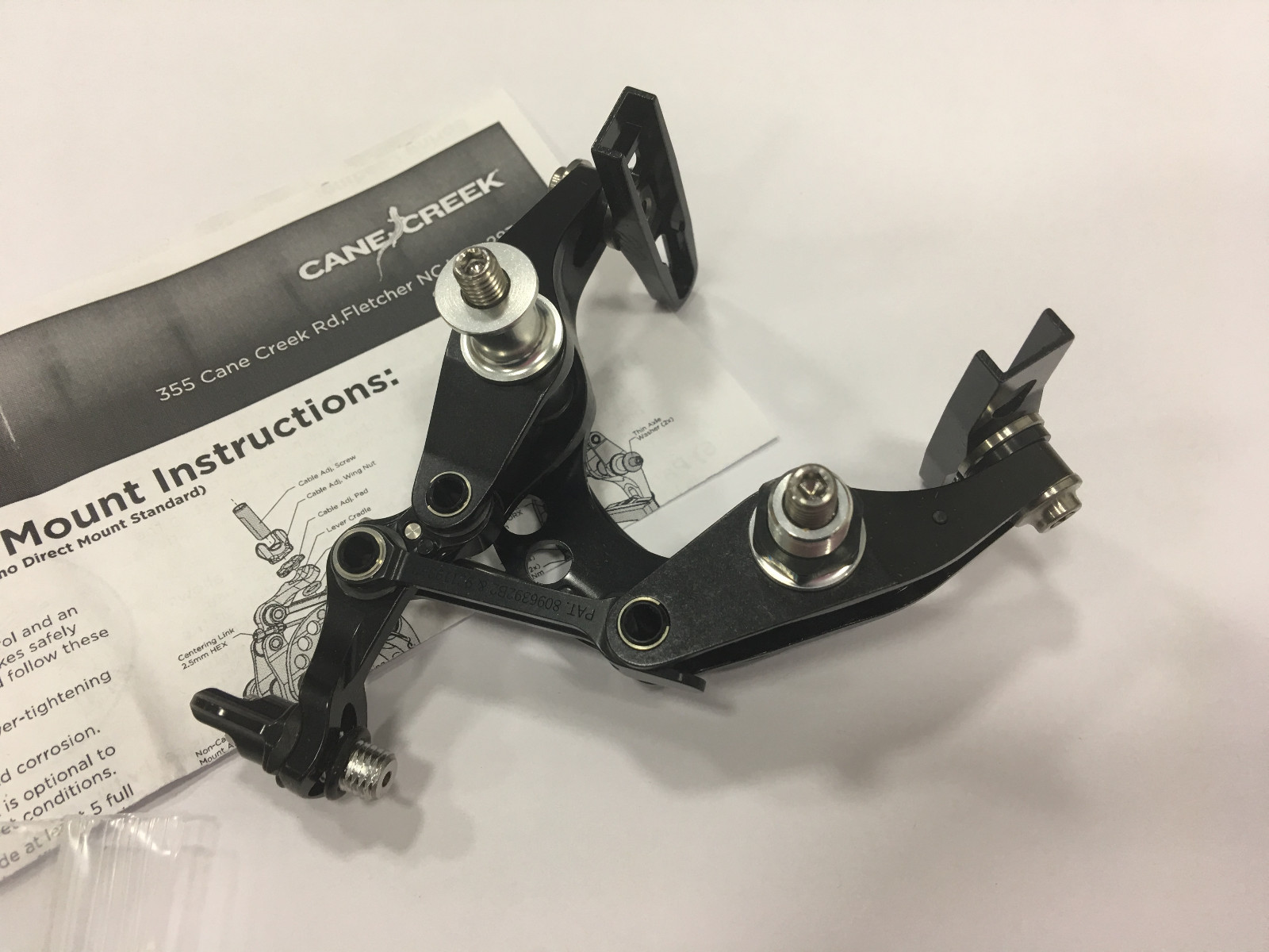 Cane Creek eeBrake G4 Single Direct Mount Chainstay (Black) #BEE0175