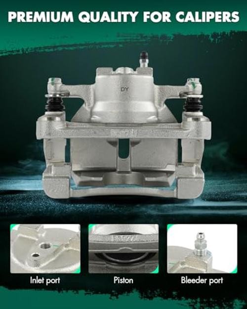Front Right Brake Caliper With Bracket 19B7121 Front Passenger[19B7121]