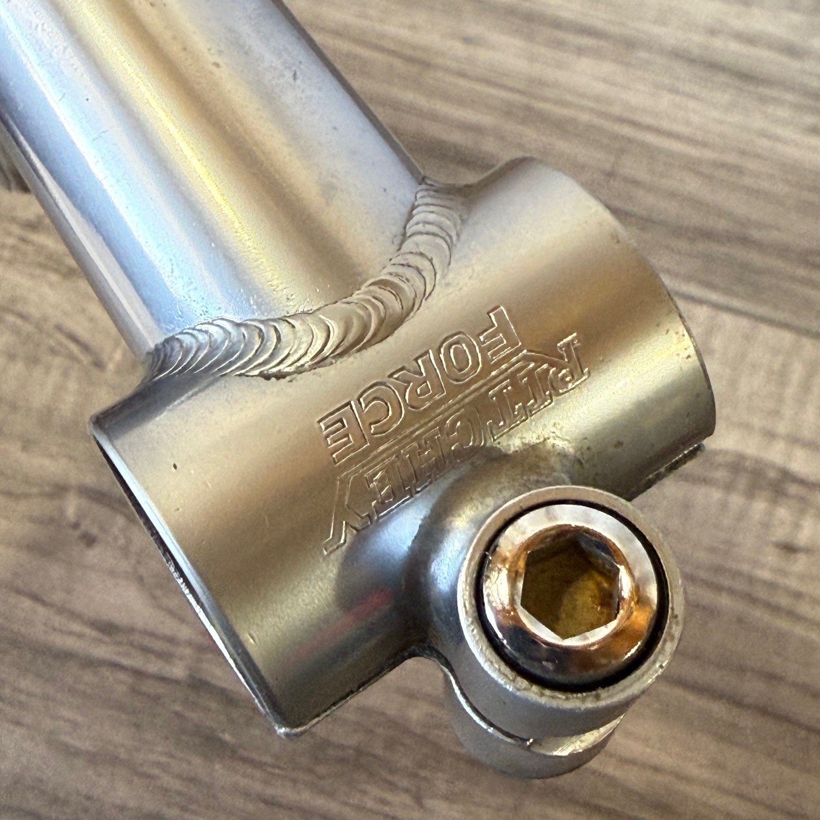 1991 Ritchey Force Quill MTB Stem 1-inch 110 0 Degree 25.4 Silver Nitto CLEAN