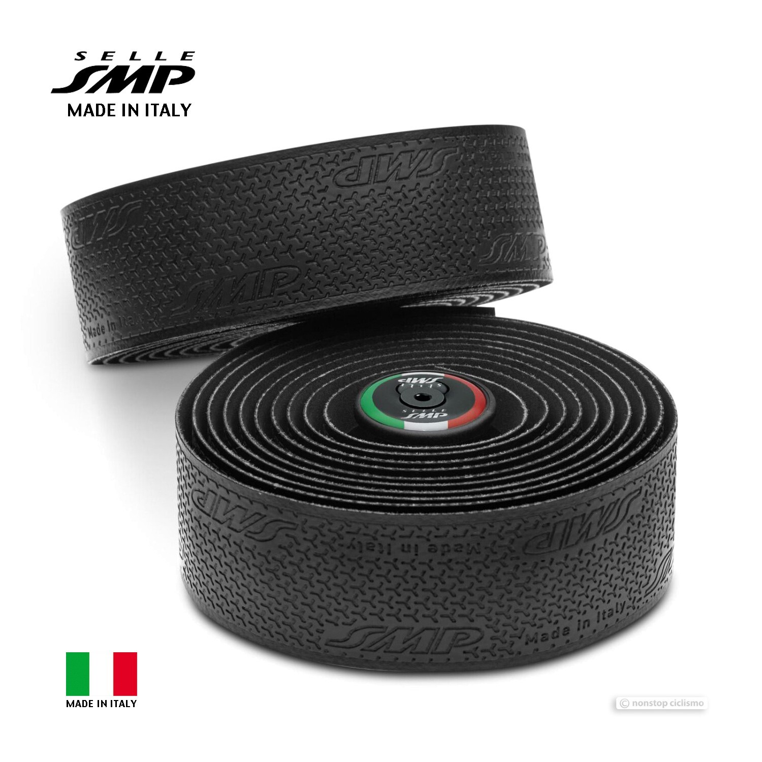Selle SMP BAR TAPE GRIP 2.0 Bicycle Handlebar Tape : BLACK – MADE IN iTALY!
