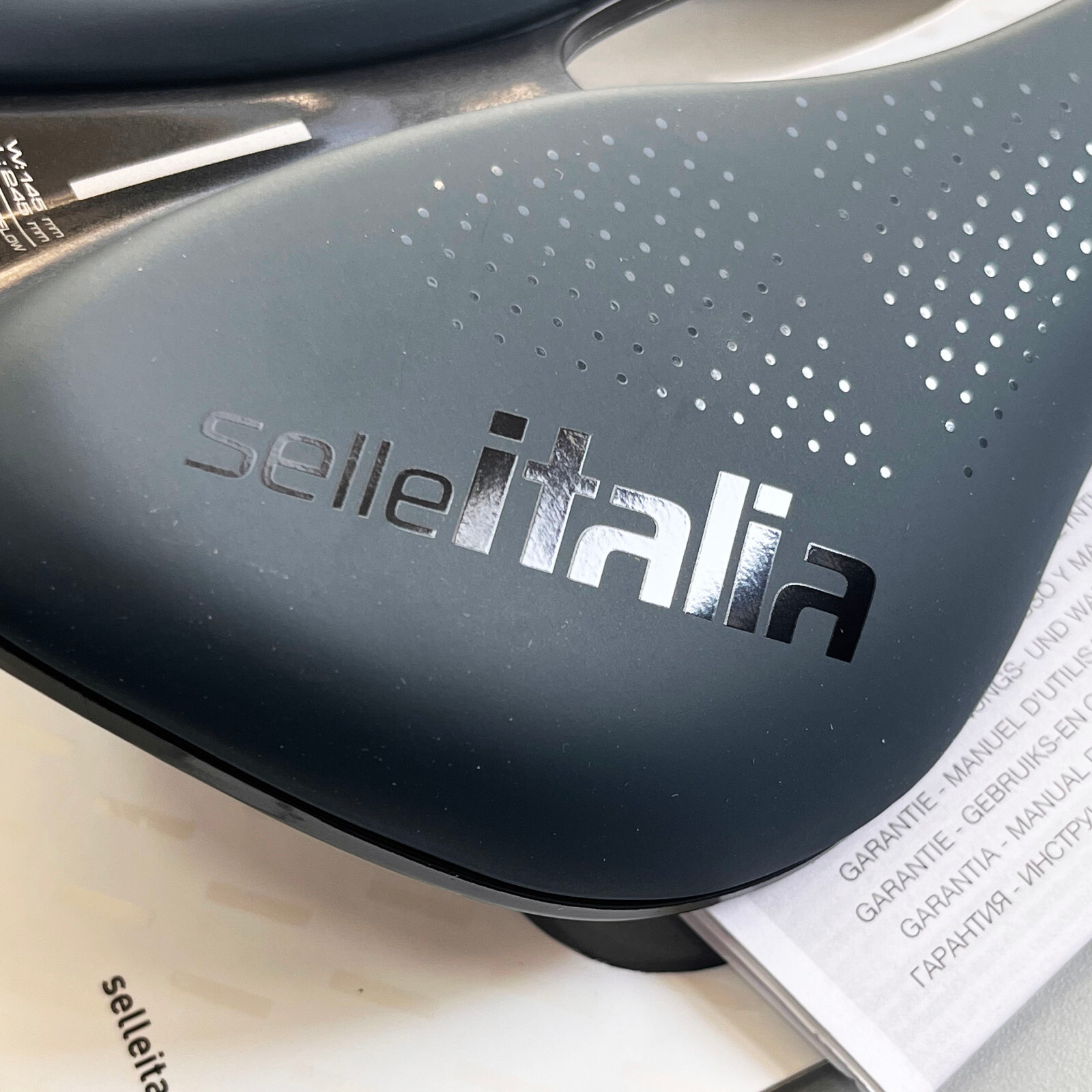 Selle Italia Novus Boost Evo L3 Gravel TM Superflow Saddle (Blue Granite)