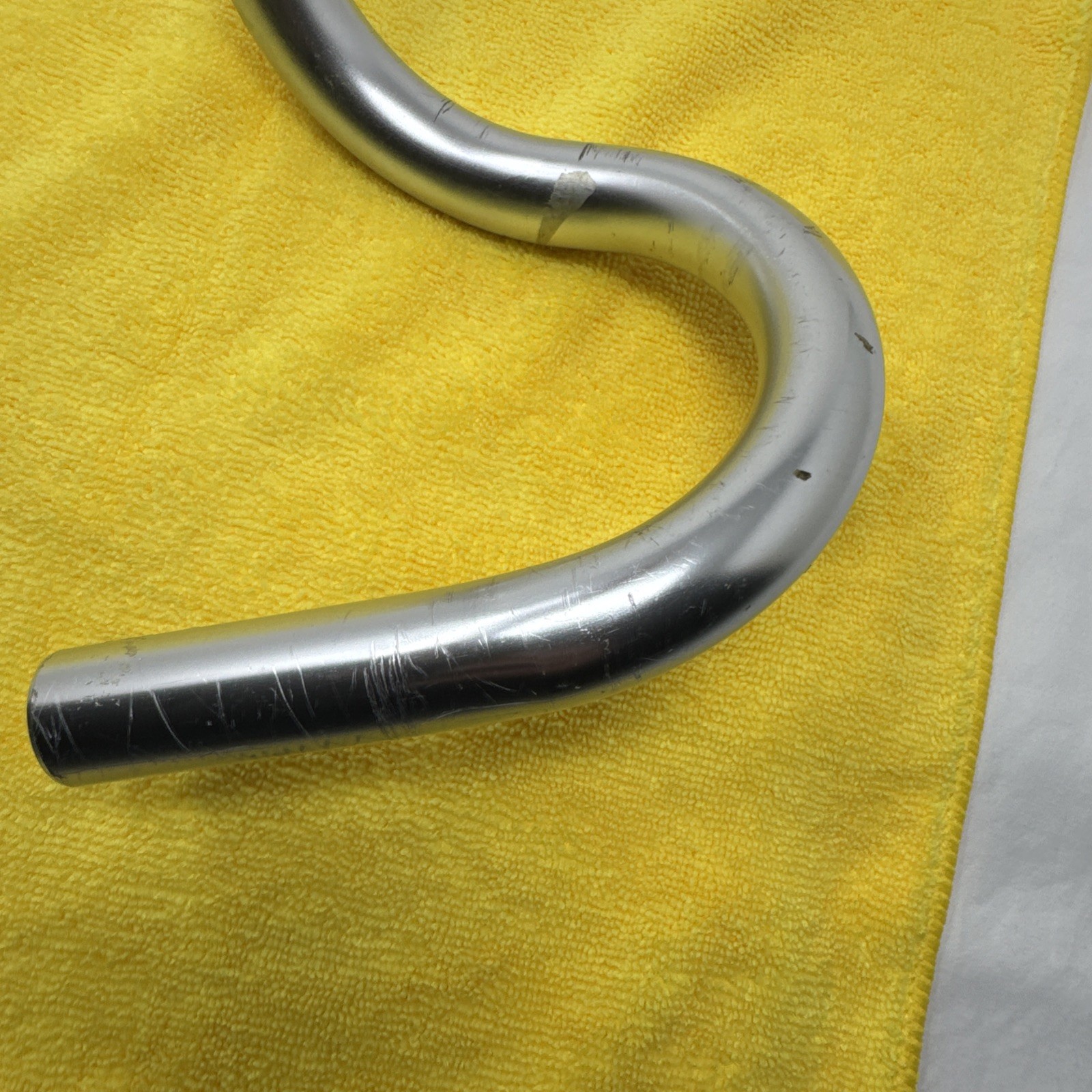 Nitto B 115 Vintage Road Bike Drop Bars Alloy Silver Ø25.4/420mm – Good Cond.