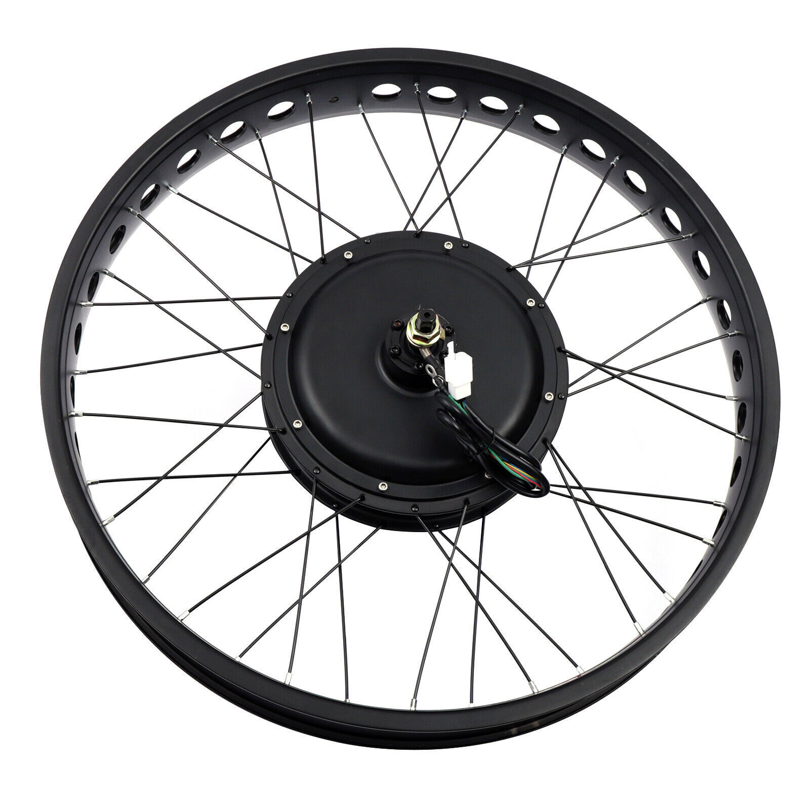E-Bike Fat Tire Bicycle Rear Wheel Hub Motor Conversion Kit Fit 26″ 48V 1500W