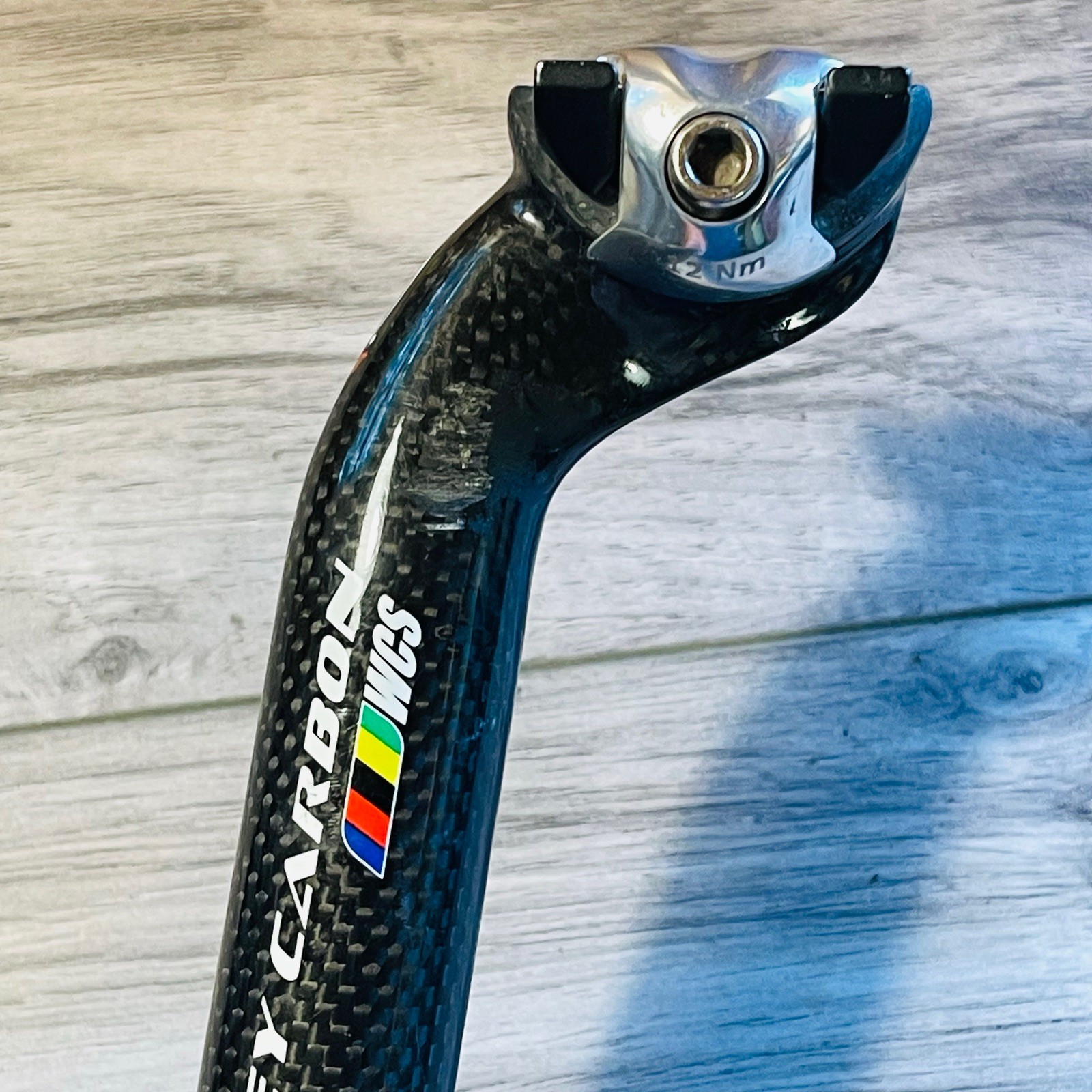 Ritchey WCS Carbon Seatpost 27.2 350 1-Bolt 7×7 Rail Clamp 25mm Offset