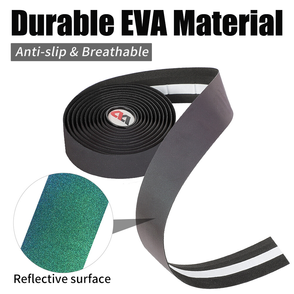 WEST BIKING Reflective Road Bike Bicycle Handlebar Tape Cycling Bar Tape a Pair
