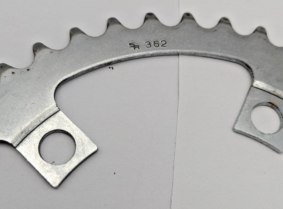 SAKAE SR 362 42 TOOTH 42T CHAINRING 110MM BCD SILVER 5-ARM COMPACT CRANKSET