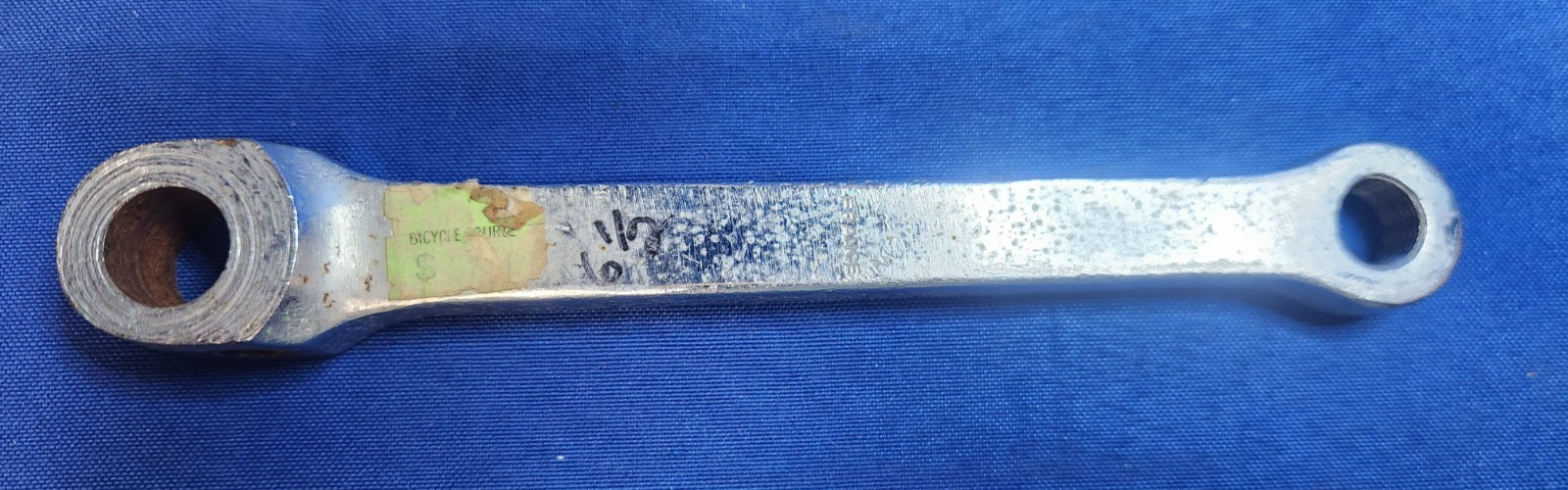 Vintage Steel Nervar 6 1/2″ Left Crank Arm