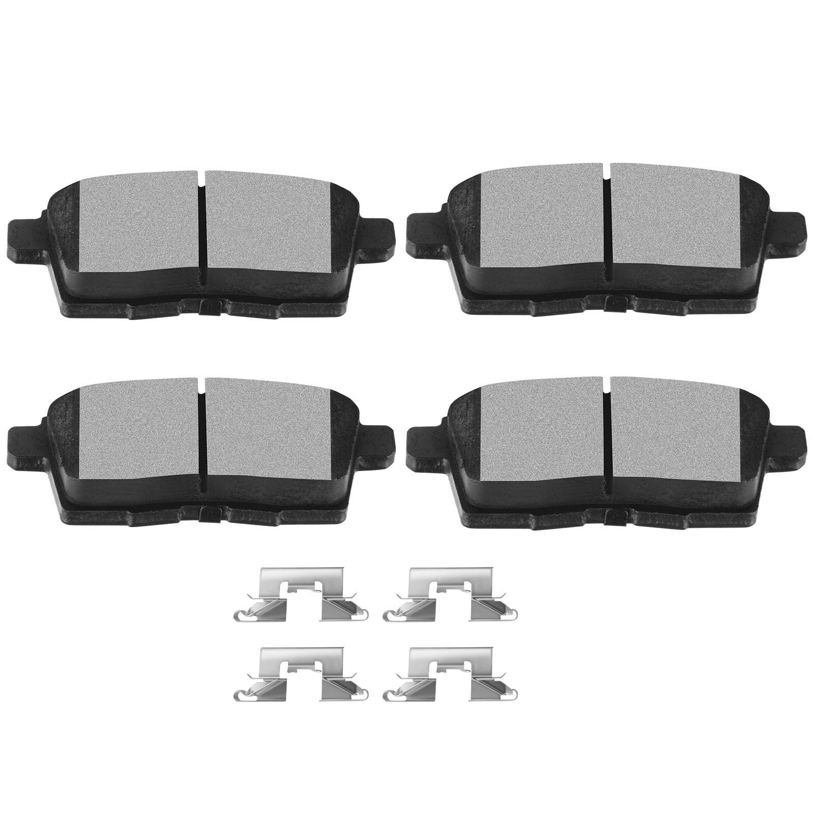 SCITOO D1056 Ceramic Brake Pads for Chrysler Dodge 2005-2019