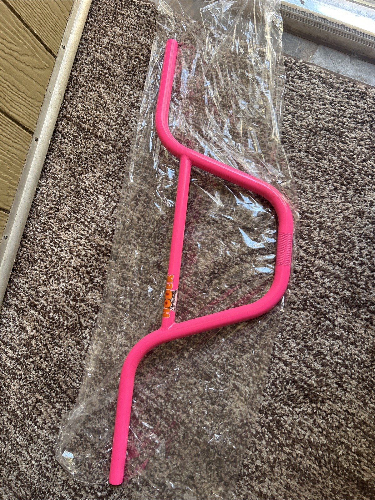 S&M Hoder High Bars (Mike Hoder) (Hot Pink) 9” BMX Bike Handlebar S&M Bikes