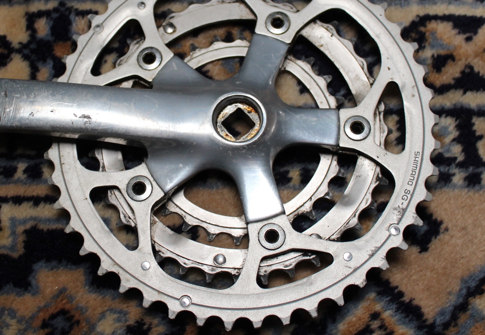 Classic Shimano XTR FC-M900 Crankset 175mm Triple MTB Mountain Bike Crank Set