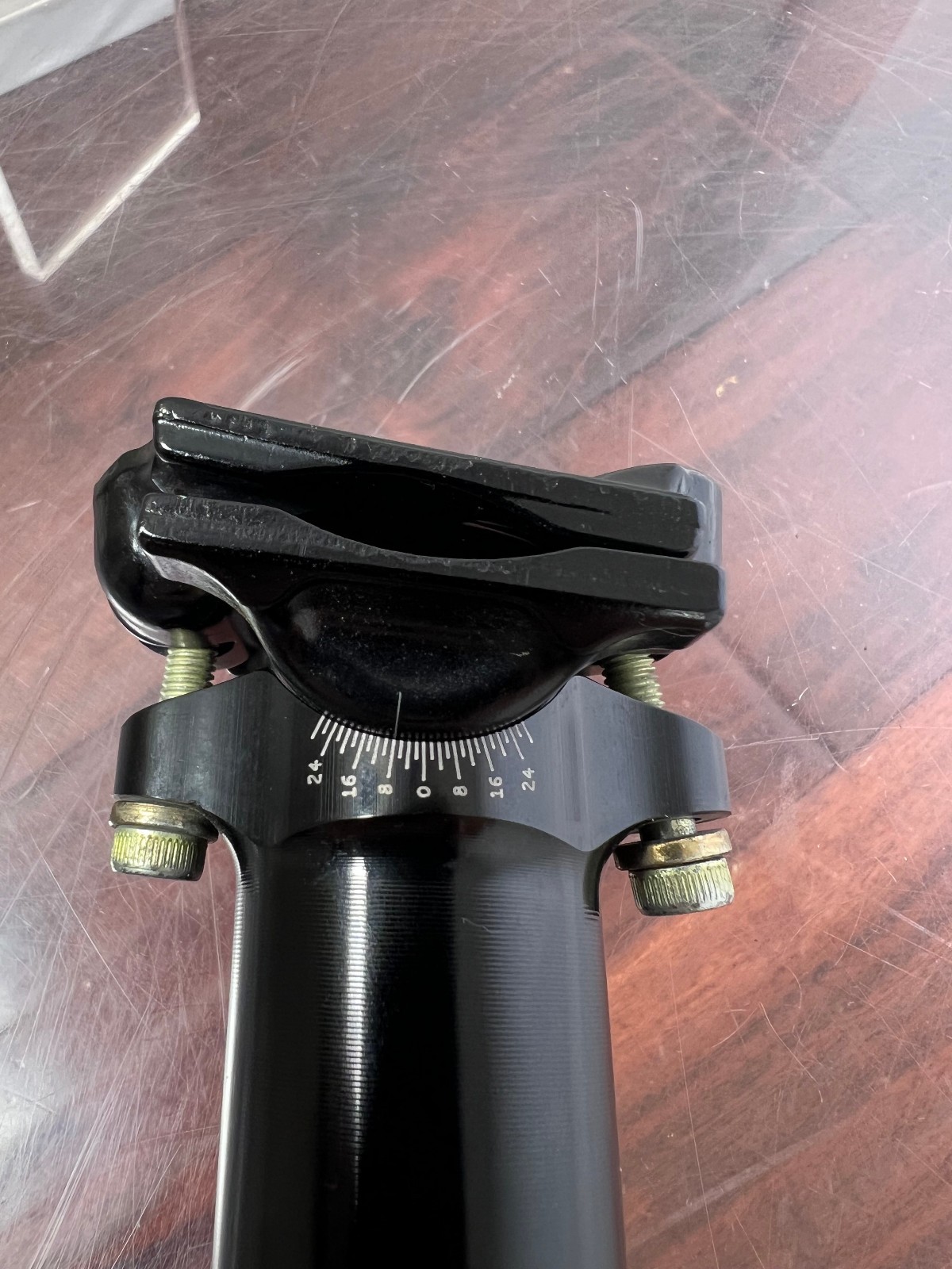 Thomson Elite 0 Setback Seatpost 30.9mm x 260mm (Cut) Black Made In USA
