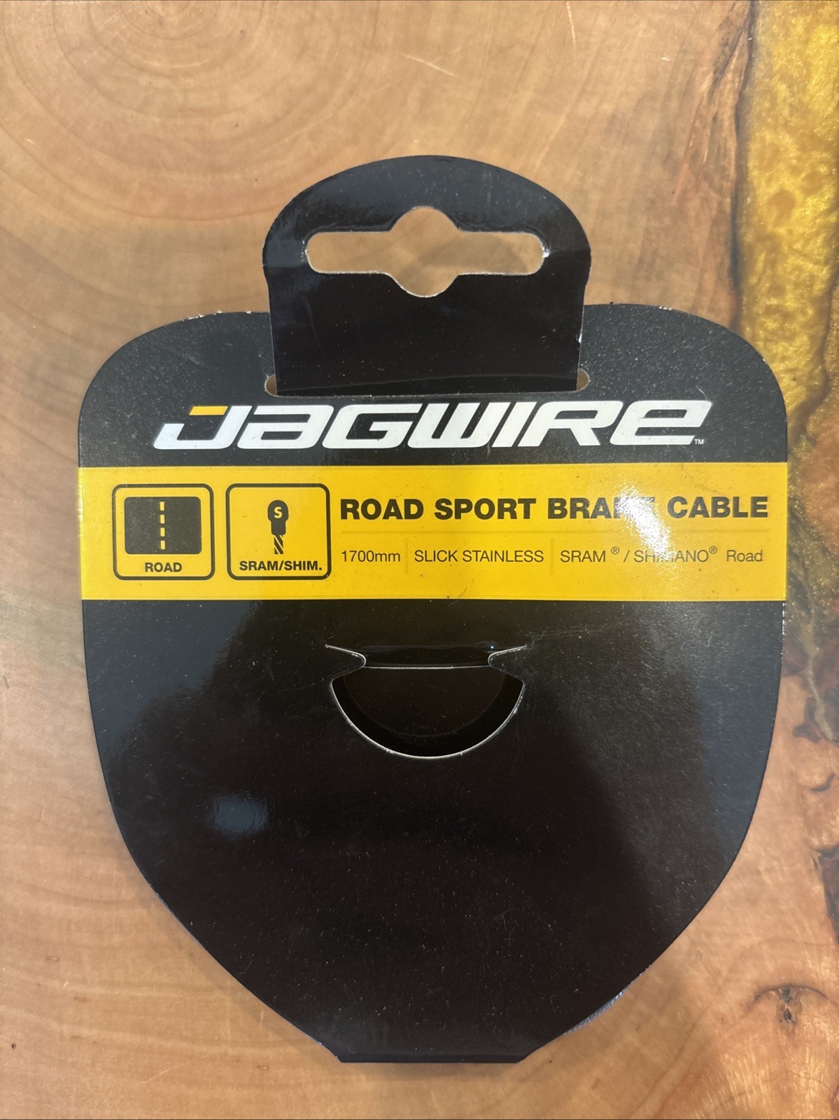 Jagwire Road Sport Brake Cable | 1700mm | Slick Stainless | New