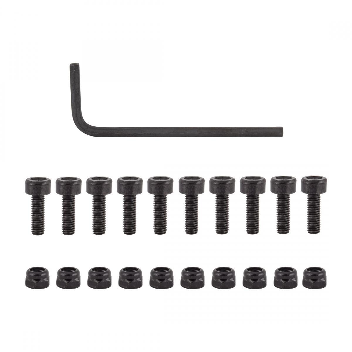 ORIGIN8 BIKE BICYCLE PLATFORM PEDALS RETOX M3-9 REP PINS BK BAG of 10