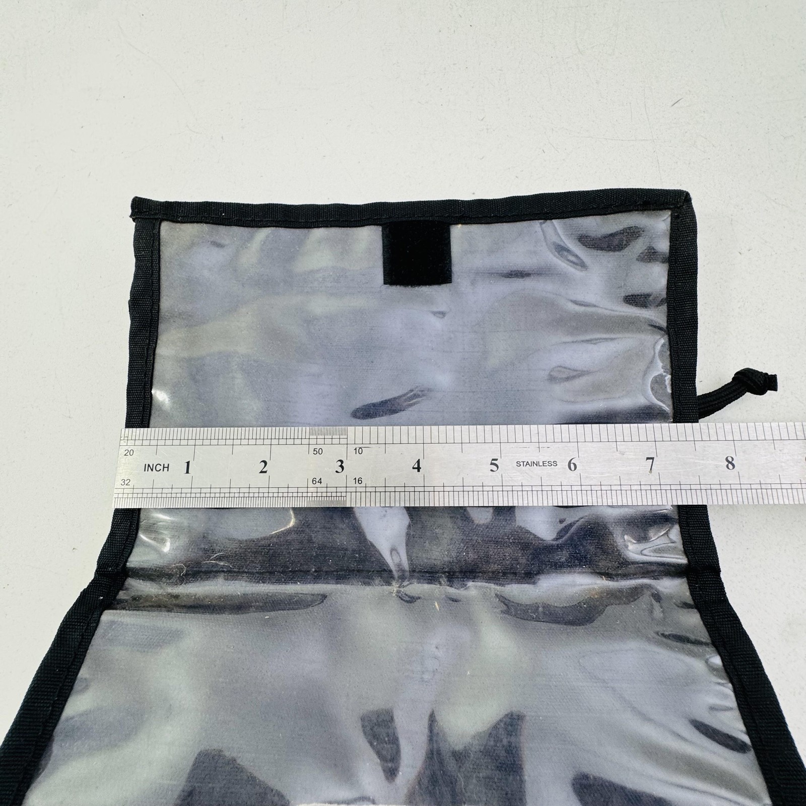 REI Storage Organizer Bag Small Blue Clear PVC Mount Hanging Bike MTB A63