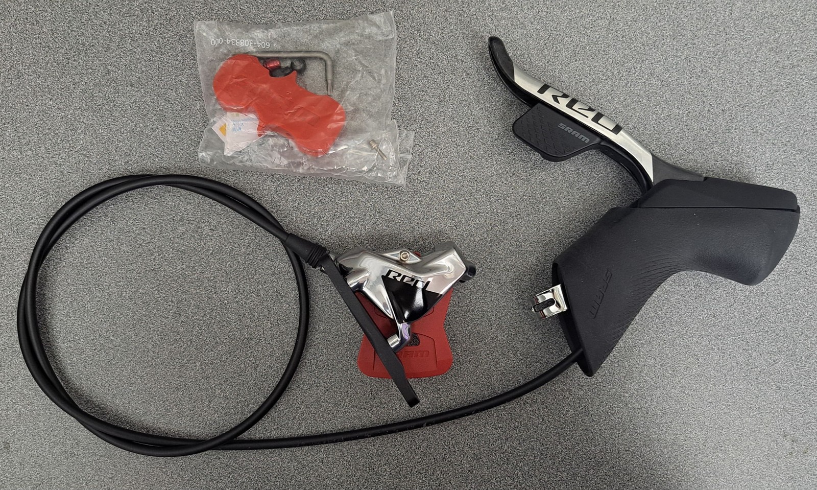 SRAM RED eTap AXS HRD Shift/Brake Lever & Hydraulic Disc Caliper Left/Front D1