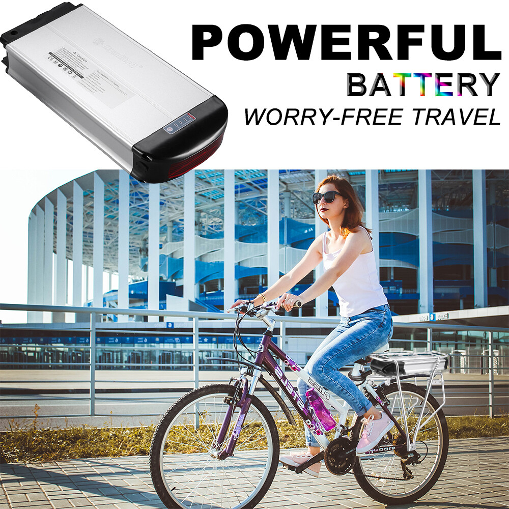 36V 20Ah Rear Rack Lithium Battery for Electric Bicycle Battery Pack Replacement