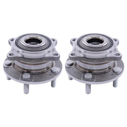 Pack of 2 Front Left or Right Wheel Bearing and Hub Assembly for Hyundai