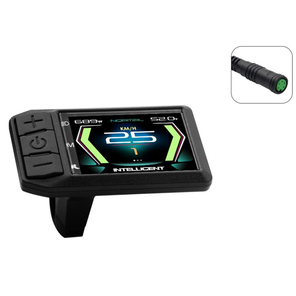 Ebike Display LCD 600C Bluetooth Navigation Multilingual E-Bike Computer9172