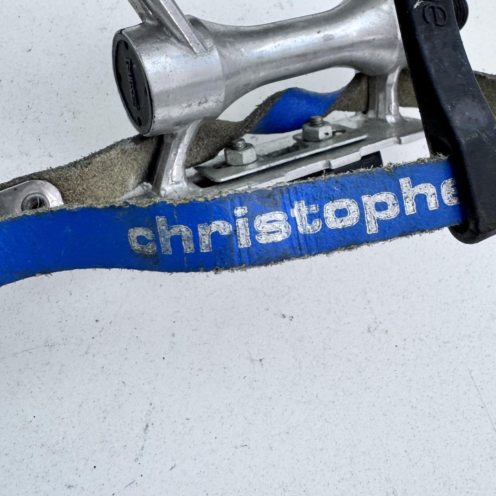 Vintage MKS AR-5 Road Bike Pedals Christophe Toe Clip Strap Reflectors 9/16 A39