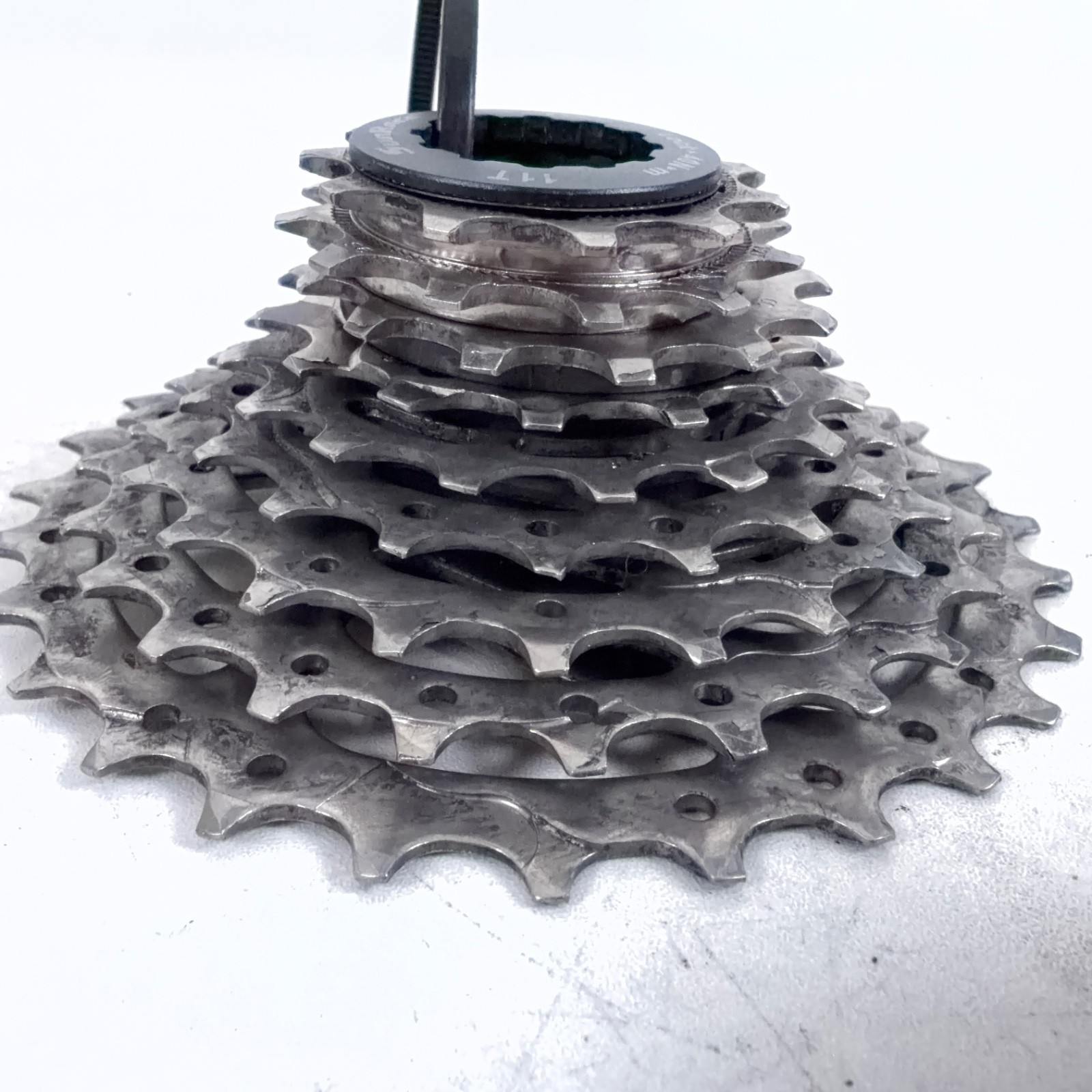 SUNRACE Bicycle 9 Speed Cassette 11-28t Index CSR-91 Silver Hyperglide Compatibl