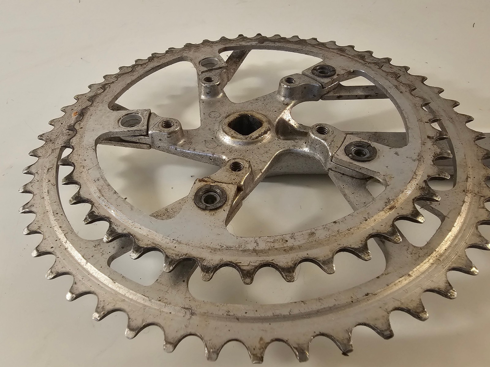 Sakae CR Bicycle Crankset..Double… 52 – 42 Teeth. Bike….170mm…Silver