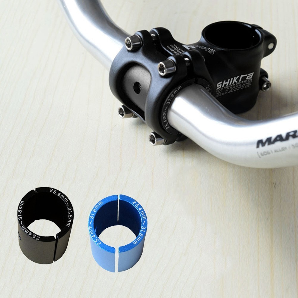 Stem Shim Handlebar Shim Installation Is Simple Aluminum Alloy Bike Black/Blue
