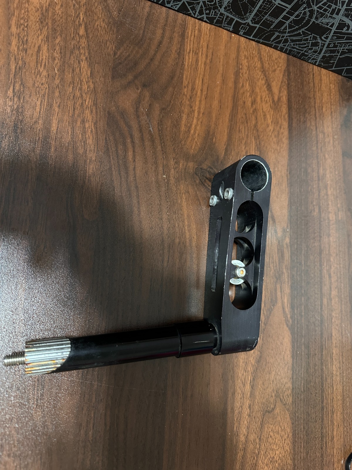 VINTAGE RINGLE’ MTB TRAIL 1″ QUILL x 140 x 25.4 STEM CABLE STOP – BLACK