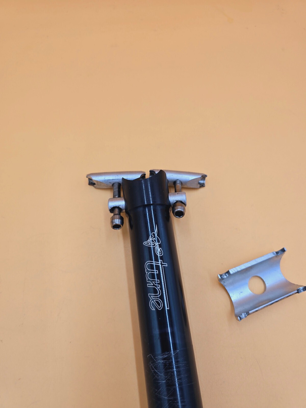 Seatpost Tune Black 31.6mm Vintage Retro Seatpost Lightweight Road MTB