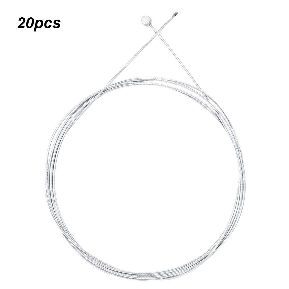 20-Piece Universal Bike Brake Cable Set for Electric and Road Bikes