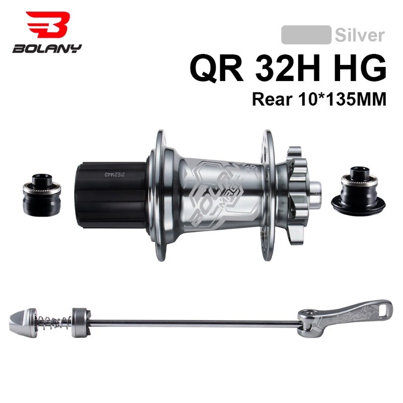 32H MTB Bicycle Disc Brake 6 Pawls 108 Clicks 4 Sealed Bearing Hubs XD HG QR