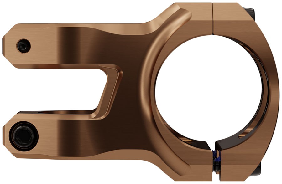 RaceFace Turbine Stem – 40mm, 35mm Clamp, +/-0, 1 1/8″, Kashmoney Gold