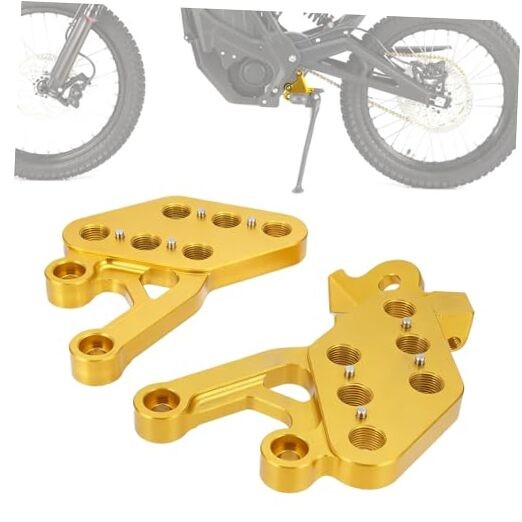 Foot Peg Brackets CNC for Eride Pro SS 2.0 3.0 E Ride Pro S SR,Electric gold